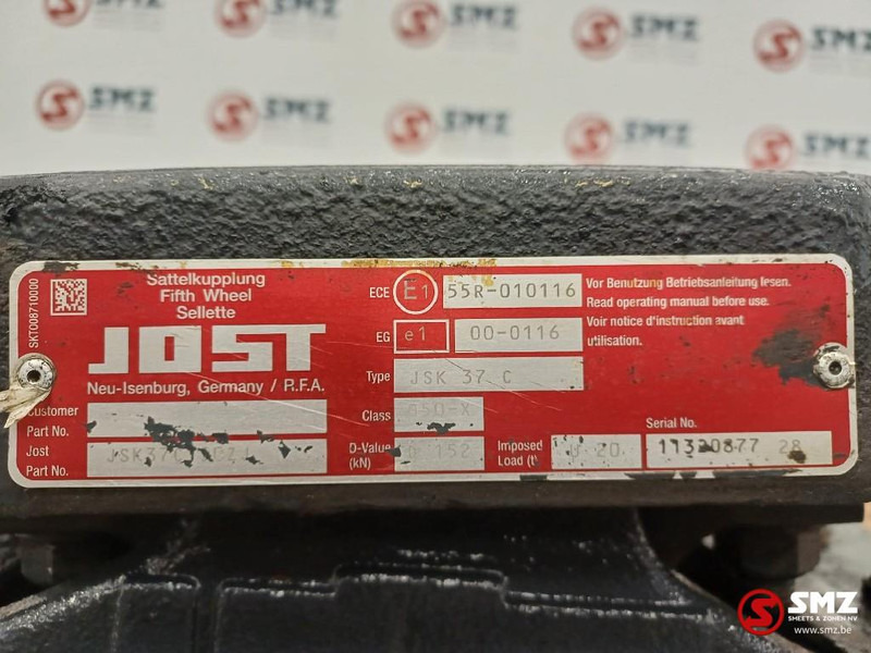 Jost Occ koppelschotel + montageplaat JSK37C Jost - Fifth wheel coupling for Truck: picture 5 Jost Occ koppelschotel + montageplaat JSK37C Jost - Fifth wheel coupling for Truck: picture 5