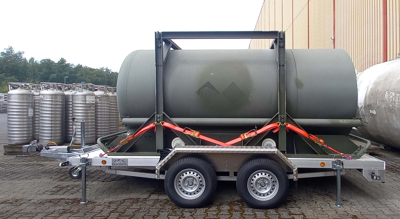 CRYOBASE Gas tank cryogenic trailer used for nitrogen, oxygen, argon - Tank trailer: picture 2 CRYOBASE Gas tank cryogenic trailer used for nitrogen, oxygen, argon - Tank trailer: picture 2