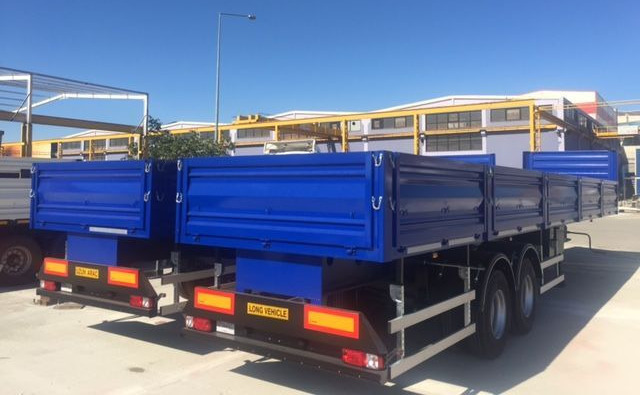 CEYLAN 3 AXLES FLATBED&PLATFORM WITH SIDE COVER - Dropside/ Flatbed semi-trailer: picture 5 CEYLAN 3 AXLES FLATBED&PLATFORM WITH SIDE COVER - Dropside/ Flatbed semi-trailer: picture 5