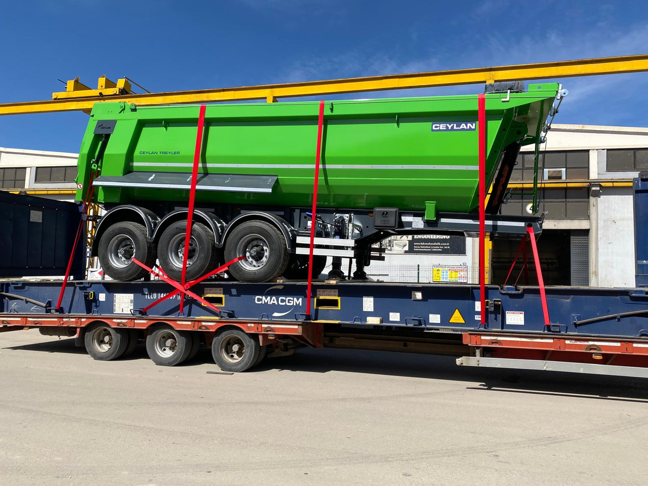 CEYLAN 3 AXLES TIPPER 22-30M3 - Tipper semi-trailer: picture 4 CEYLAN 3 AXLES TIPPER 22-30M3 - Tipper semi-trailer: picture 4