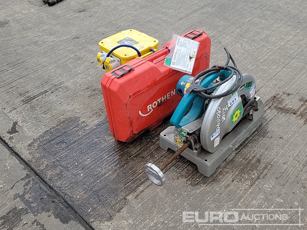 110Volt Transformer, Makita 110Volt Chop Saw, Rothenberger 110Volt Pipe Threader - Construction equipment: picture 5 110Volt Transformer, Makita 110Volt Chop Saw, Rothenberger 110Volt Pipe Threader - Construction equipment: picture 5