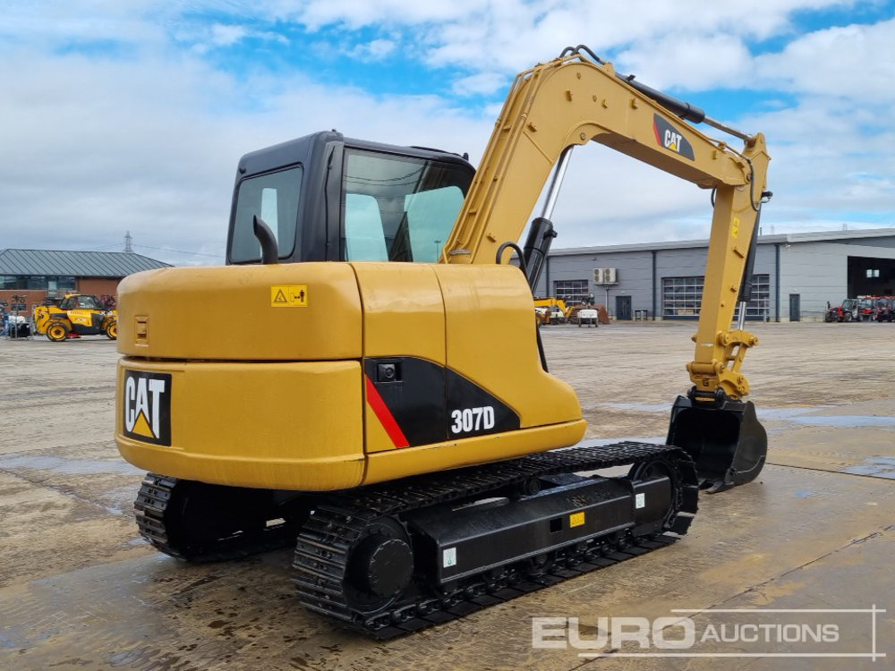 2012 CAT 307D - Mini excavator: picture 5 2012 CAT 307D - Mini excavator: picture 5