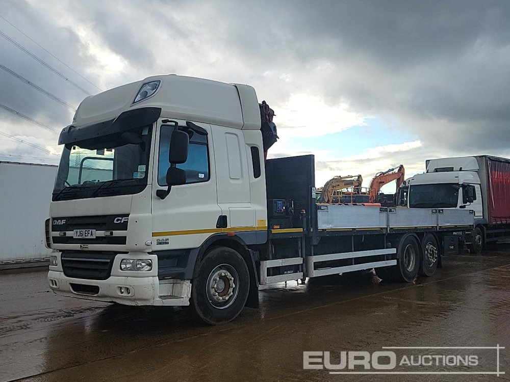 2012 DAF CF75.310 - Dropside/ Flatbed truck: picture 1 2012 DAF CF75.310 - Dropside/ Flatbed truck: picture 1