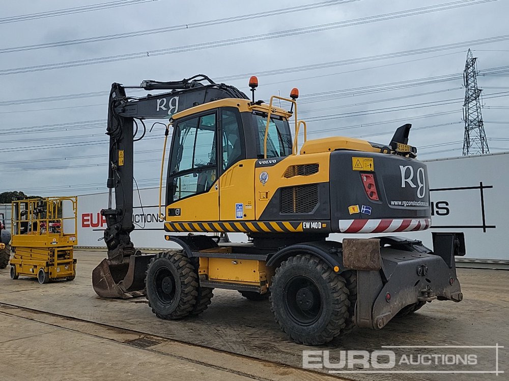 2012 Volvo EW140D - Wheel excavator: picture 3 2012 Volvo EW140D - Wheel excavator: picture 3