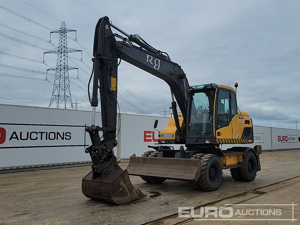 2012 Volvo EW140D - Wheel excavator: picture 1 2012 Volvo EW140D - Wheel excavator: picture 1
