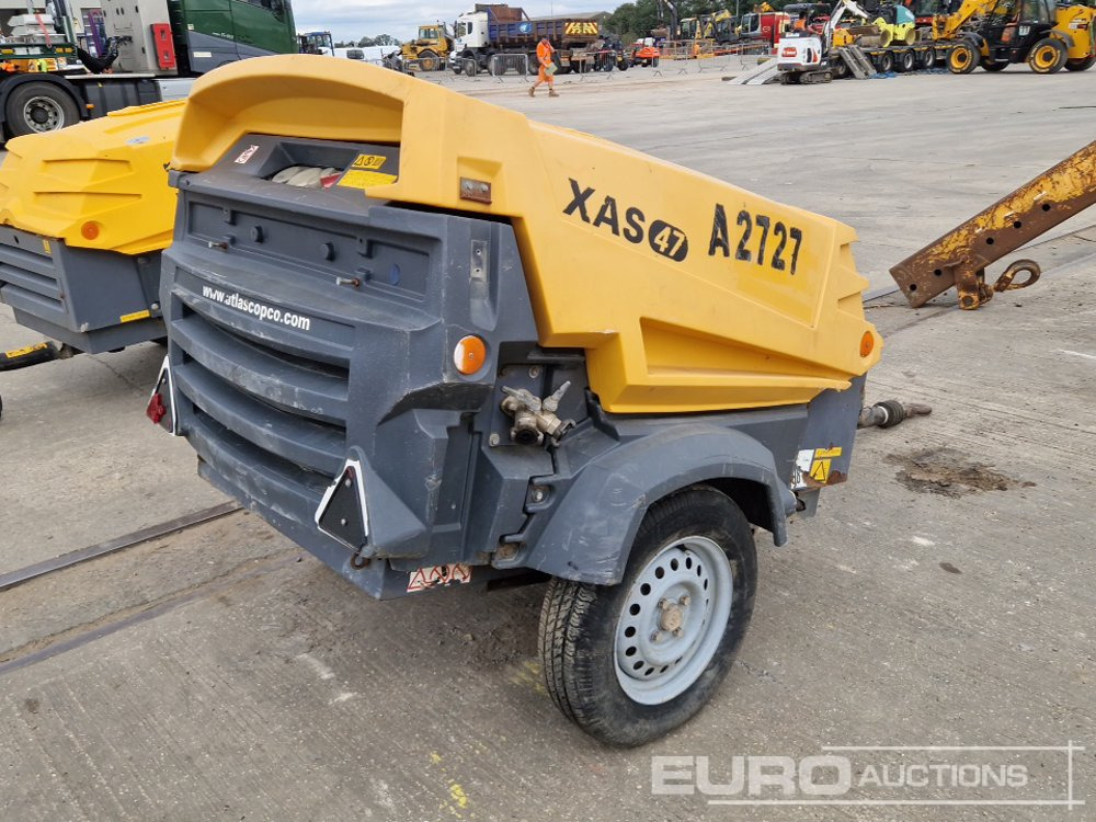 2013 Atlas Copco XAS47 - Air compressor: picture 5 2013 Atlas Copco XAS47 - Air compressor: picture 5