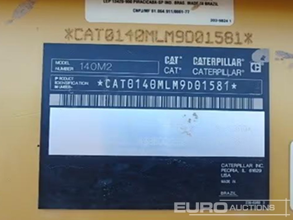 2013 CAT 140M2 - Grader: picture 3 2013 CAT 140M2 - Grader: picture 3