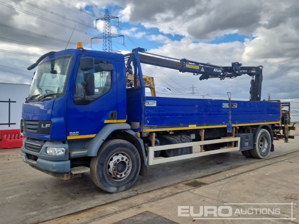 2013 DAF 55.220 - Dropside/ Flatbed truck: picture 1 2013 DAF 55.220 - Dropside/ Flatbed truck: picture 1