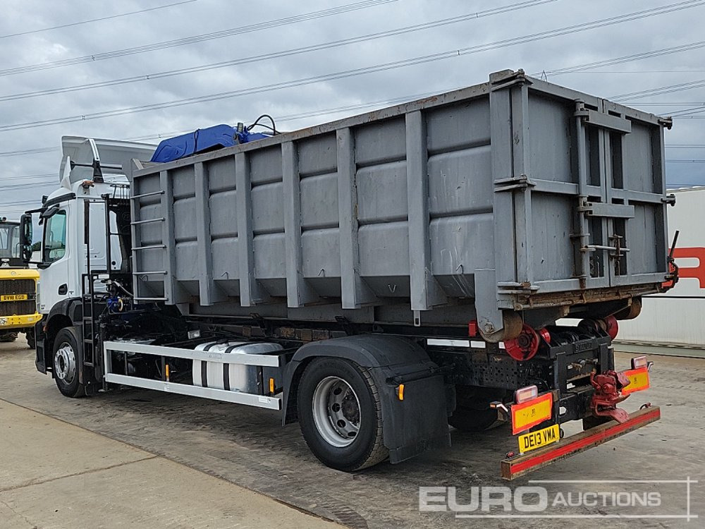 2013 Mercedes Antos 1832 - Hook lift truck: picture 3 2013 Mercedes Antos 1832 - Hook lift truck: picture 3