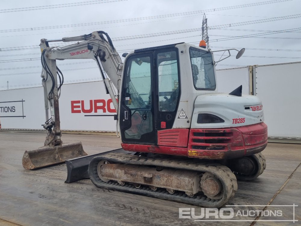 2013 Takeuchi TB285 - Mini excavator: picture 3 2013 Takeuchi TB285 - Mini excavator: picture 3