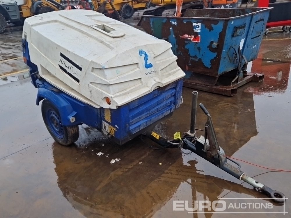 2014 Atlas Copco XAS47 - Air compressor: picture 1 2014 Atlas Copco XAS47 - Air compressor: picture 1