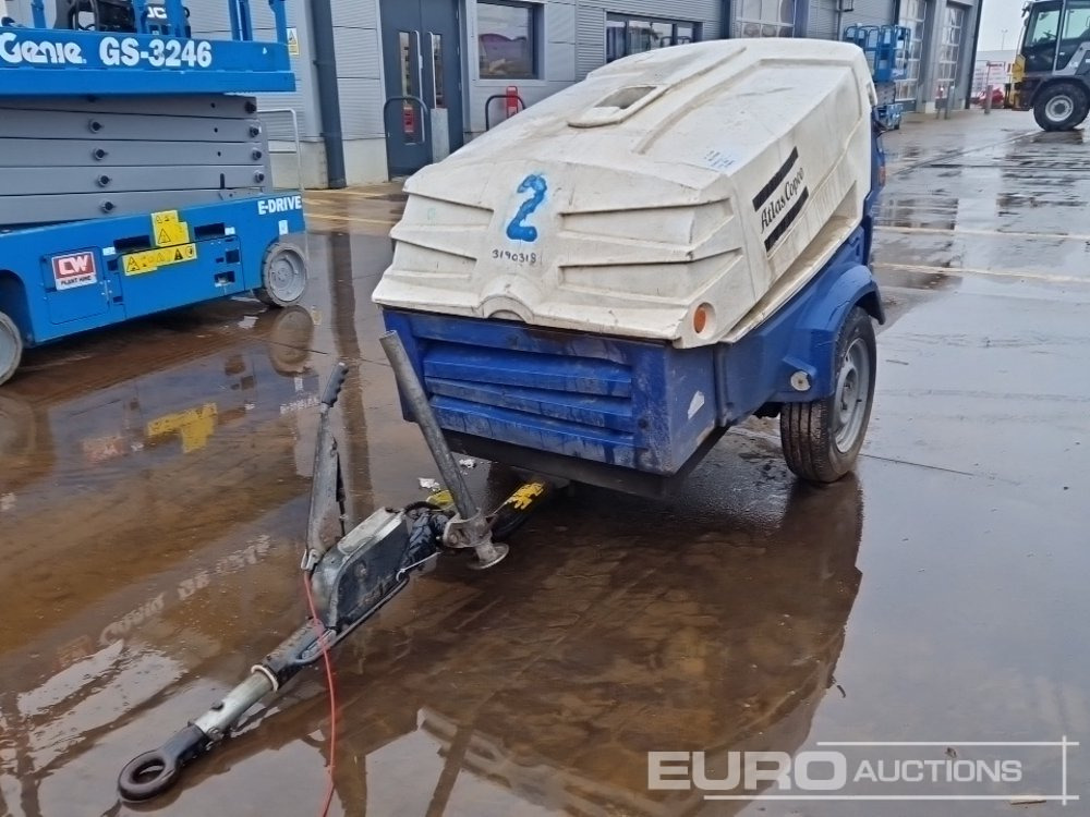 2014 Atlas Copco XAS47 - Air compressor: picture 3 2014 Atlas Copco XAS47 - Air compressor: picture 3