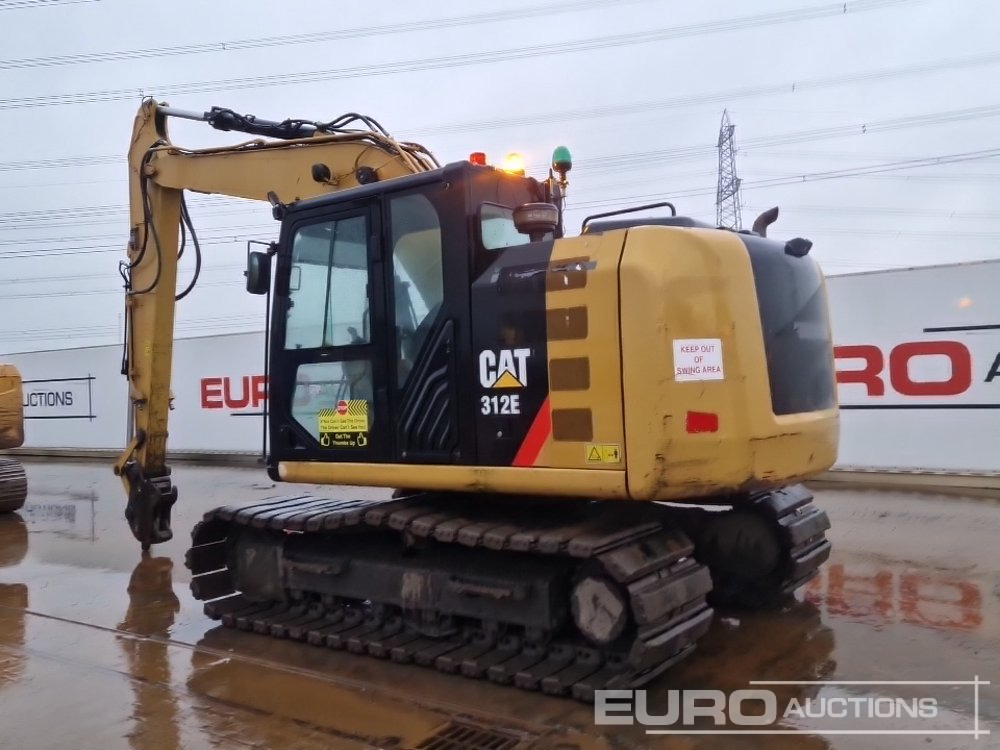2014 CAT 312E - Crawler excavator: picture 3 2014 CAT 312E - Crawler excavator: picture 3