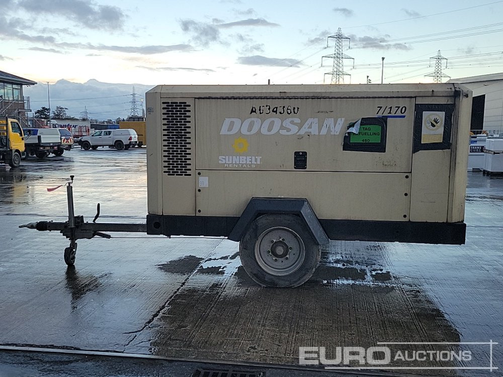 2014 Doosan 7170 - Air compressor: picture 2 2014 Doosan 7170 - Air compressor: picture 2