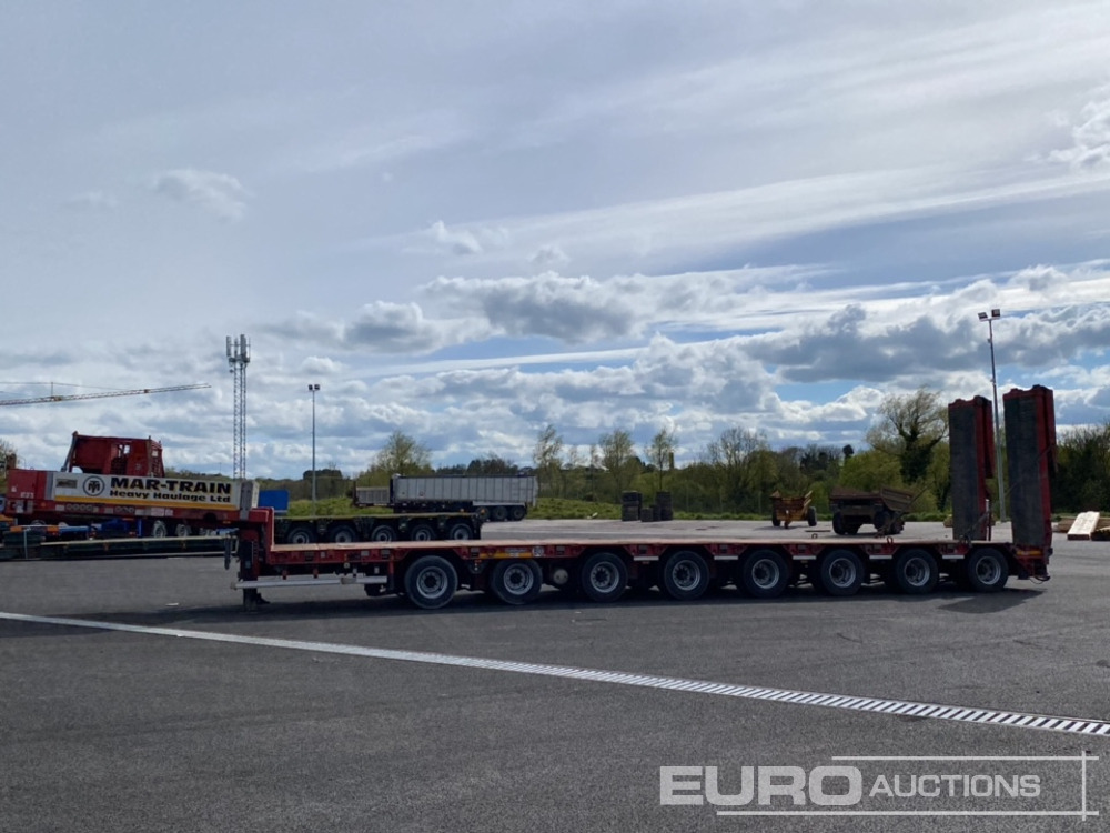 2014 Goldhofer 8 Axle Double Extending Stepframe Low Loader Trailer, Hydraulic Rear Steering, Hydraulic Ramps, Out Riggers, Extending To 24m, 2.75m Wide - Low loader semi-trailer: picture 2 2014 Goldhofer 8 Axle Double Extending Stepframe Low Loader Trailer, Hydraulic Rear Steering, Hydraulic Ramps, Out Riggers, Extending To 24m, 2.75m Wide - Low loader semi-trailer: picture 2