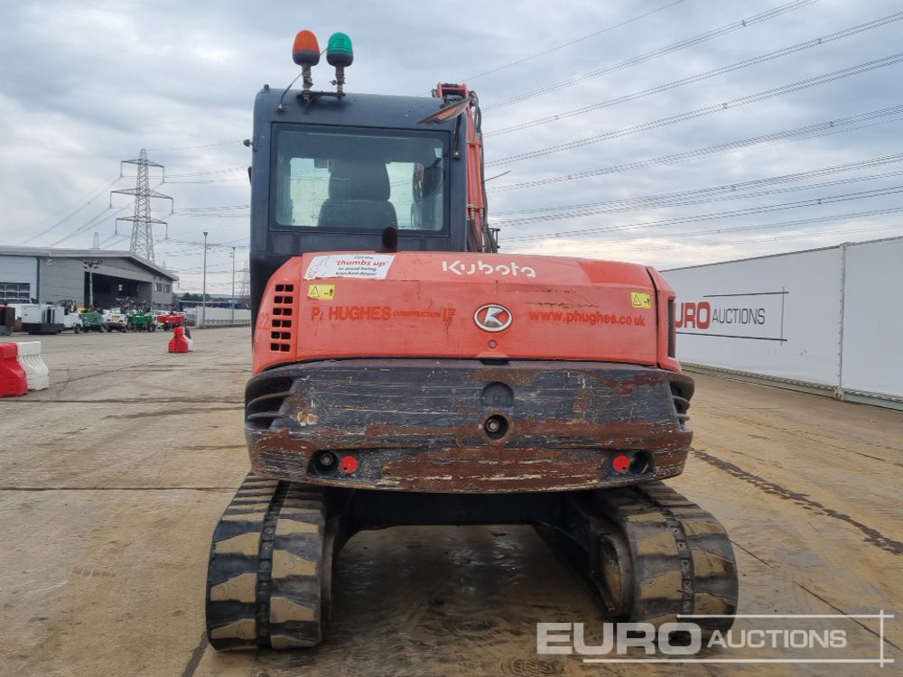 2014 Kubota KX080-4 - Mini excavator: picture 4 2014 Kubota KX080-4 - Mini excavator: picture 4