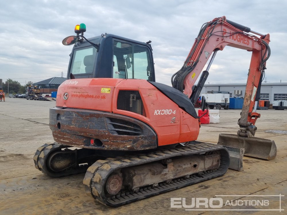 2014 Kubota KX080-4 - Mini excavator: picture 5 2014 Kubota KX080-4 - Mini excavator: picture 5
