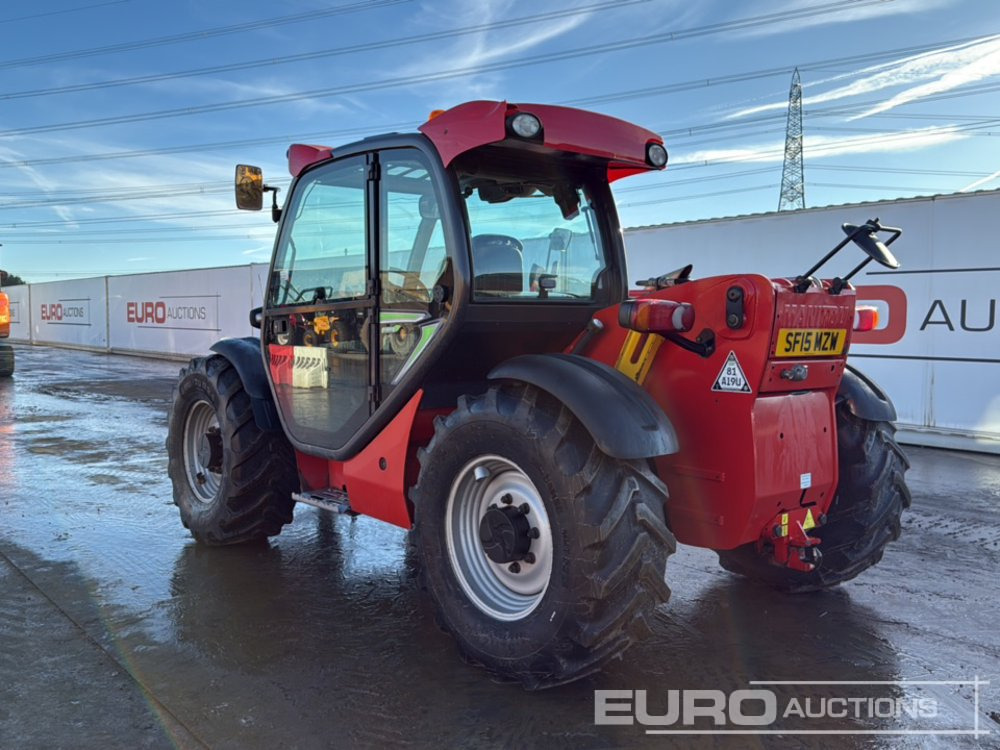 2014 Manitou MLT735 120 PS - Telescopic handler: picture 3 2014 Manitou MLT735 120 PS - Telescopic handler: picture 3