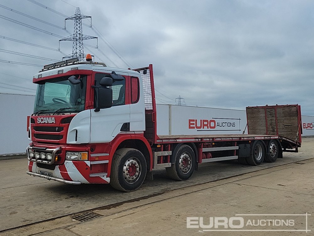 2014 Scania P410 - Dropside/ Flatbed truck: picture 1 2014 Scania P410 - Dropside/ Flatbed truck: picture 1