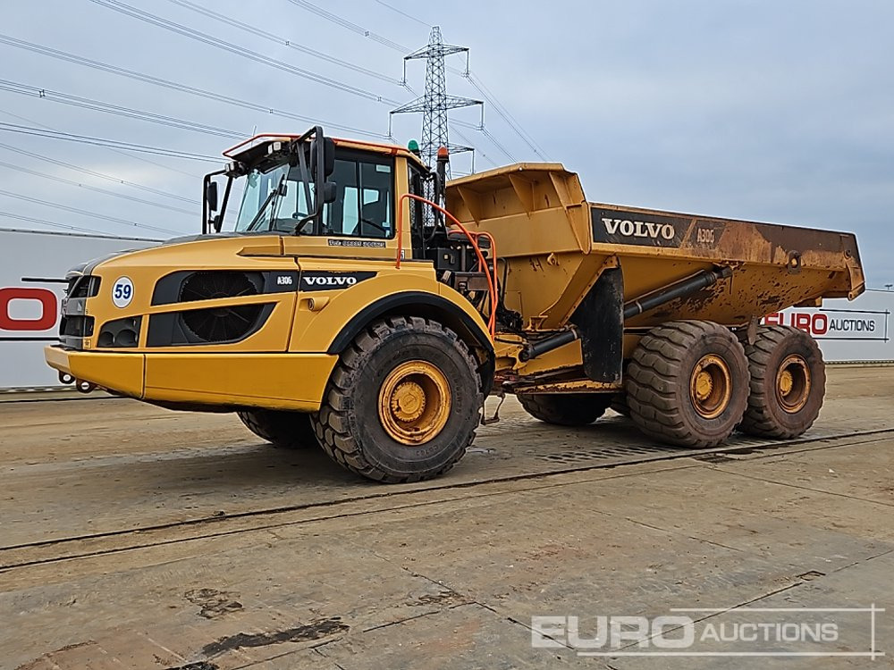 2014 Volvo A30G - Articulated dumper: picture 1 2014 Volvo A30G - Articulated dumper: picture 1