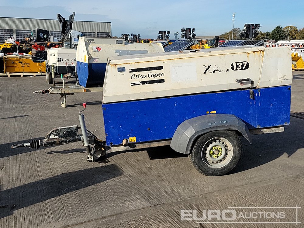 2015 Atlas Copco XAS137 - Air compressor: picture 2 2015 Atlas Copco XAS137 - Air compressor: picture 2