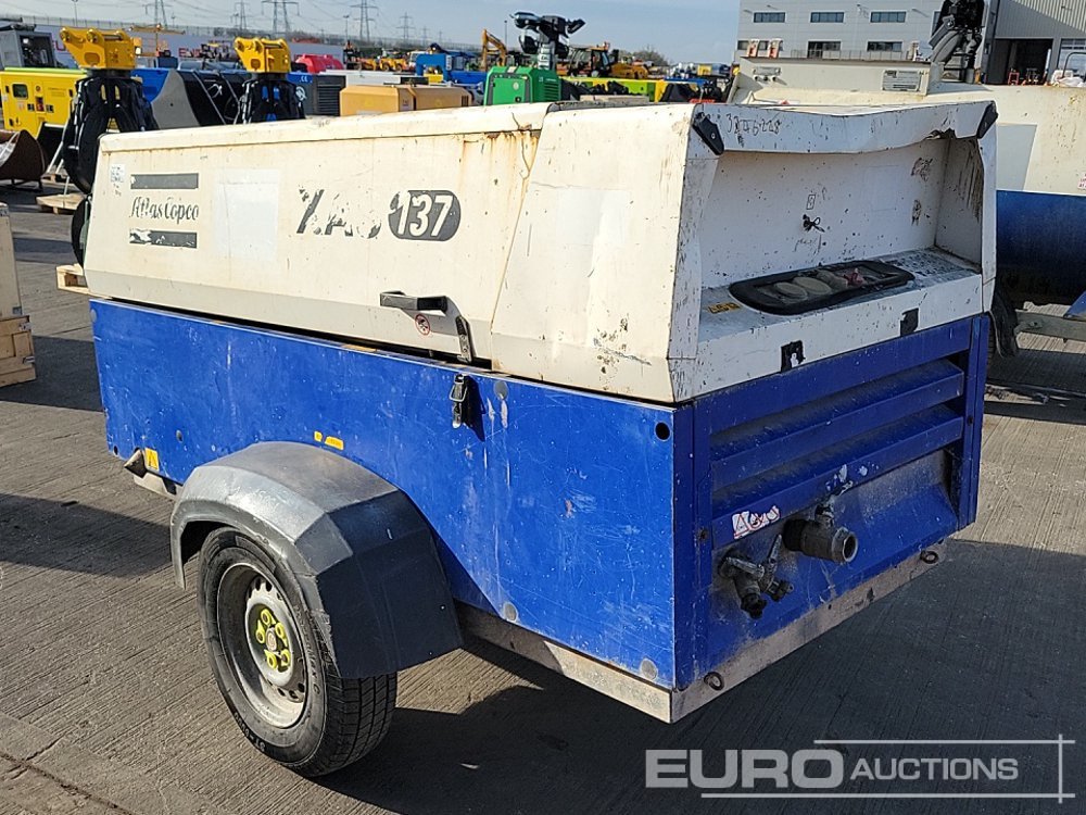 2015 Atlas Copco XAS137 - Air compressor: picture 3 2015 Atlas Copco XAS137 - Air compressor: picture 3