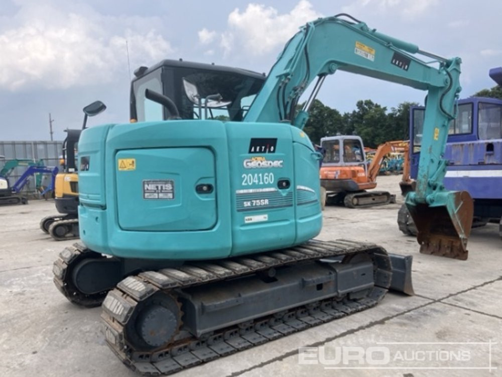 2015 Kobelco SK75SR-3 - Mini excavator: picture 3 2015 Kobelco SK75SR-3 - Mini excavator: picture 3