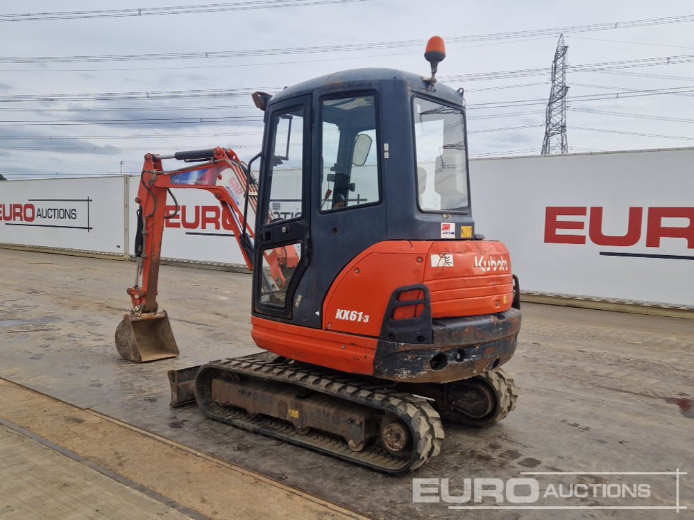 2015 Kubota KX61-3 - Mini excavator: picture 3 2015 Kubota KX61-3 - Mini excavator: picture 3
