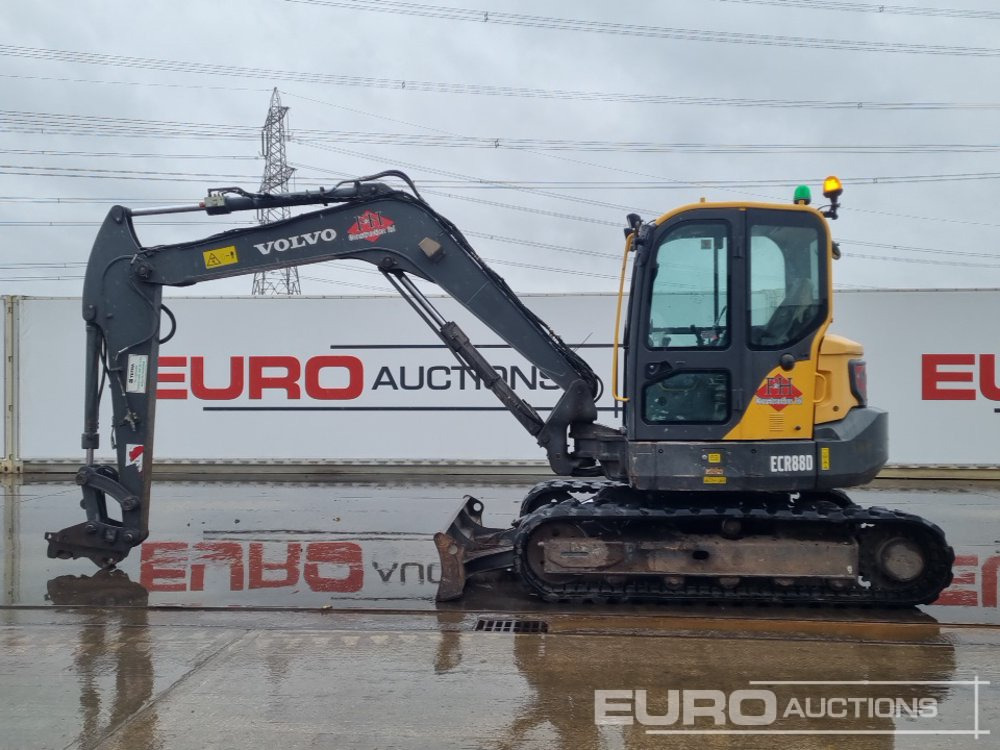 2015 Volvo ECR88D - Mini excavator: picture 2 2015 Volvo ECR88D - Mini excavator: picture 2