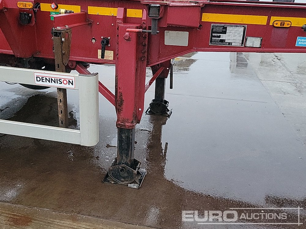 Container transporter/ Swap body semi-trailer 2016 Dennison MF16SK0: picture 32 Container transporter/ Swap body semi-trailer 2016 Dennison MF16SK0: picture 32