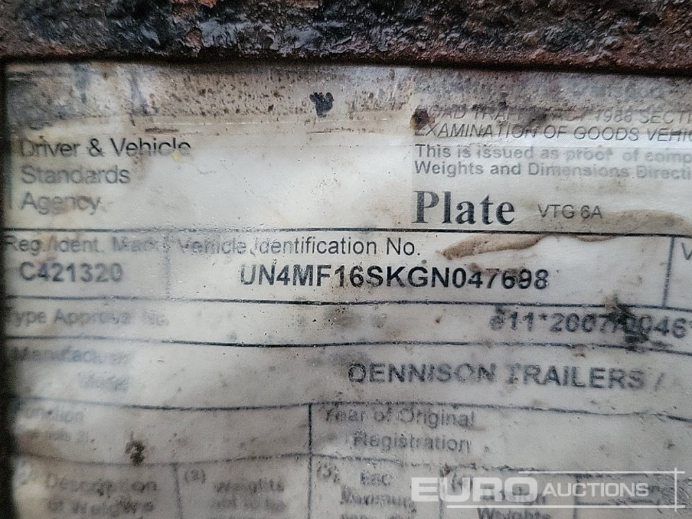 Container transporter/ Swap body semi-trailer 2016 Dennison MF16SK0: picture 48 Container transporter/ Swap body semi-trailer 2016 Dennison MF16SK0: picture 48