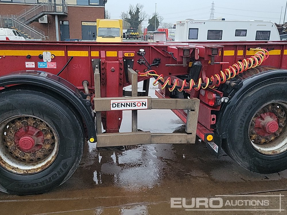 Container transporter/ Swap body semi-trailer 2016 Dennison MF16SK0: picture 23 Container transporter/ Swap body semi-trailer 2016 Dennison MF16SK0: picture 23