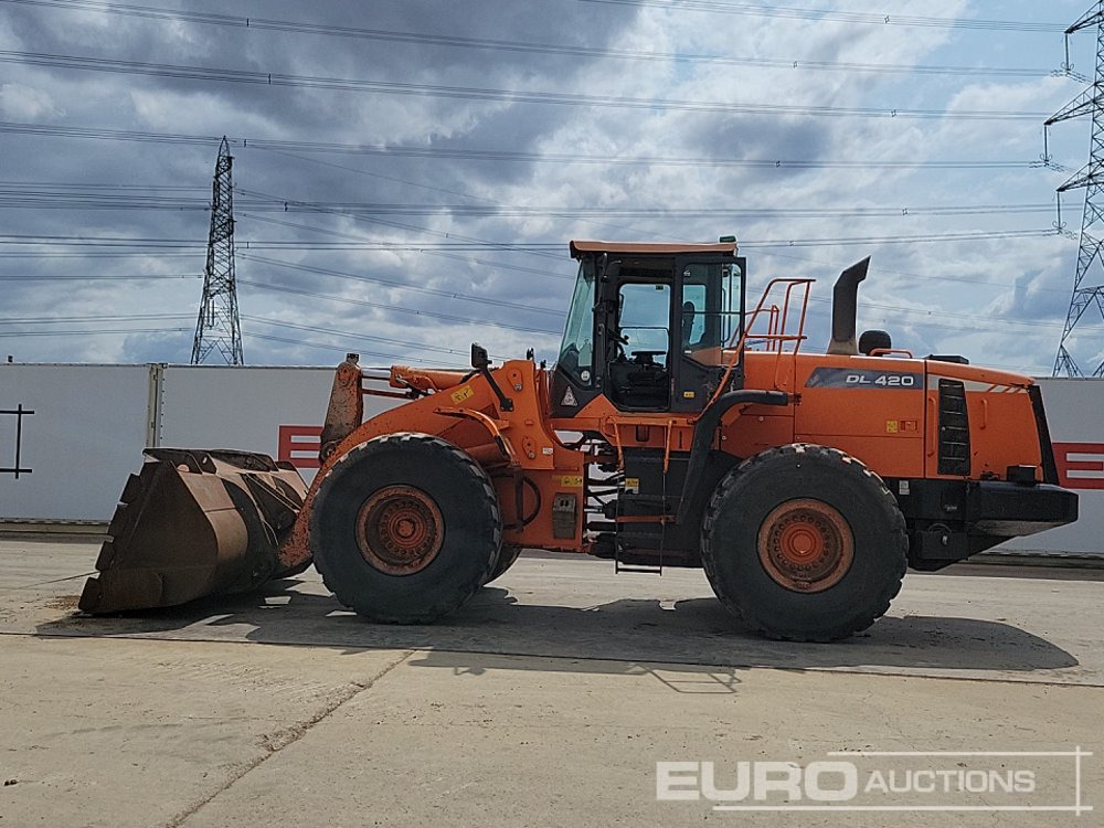 2016 Doosan DL420-3 - Wheel loader: picture 2 2016 Doosan DL420-3 - Wheel loader: picture 2