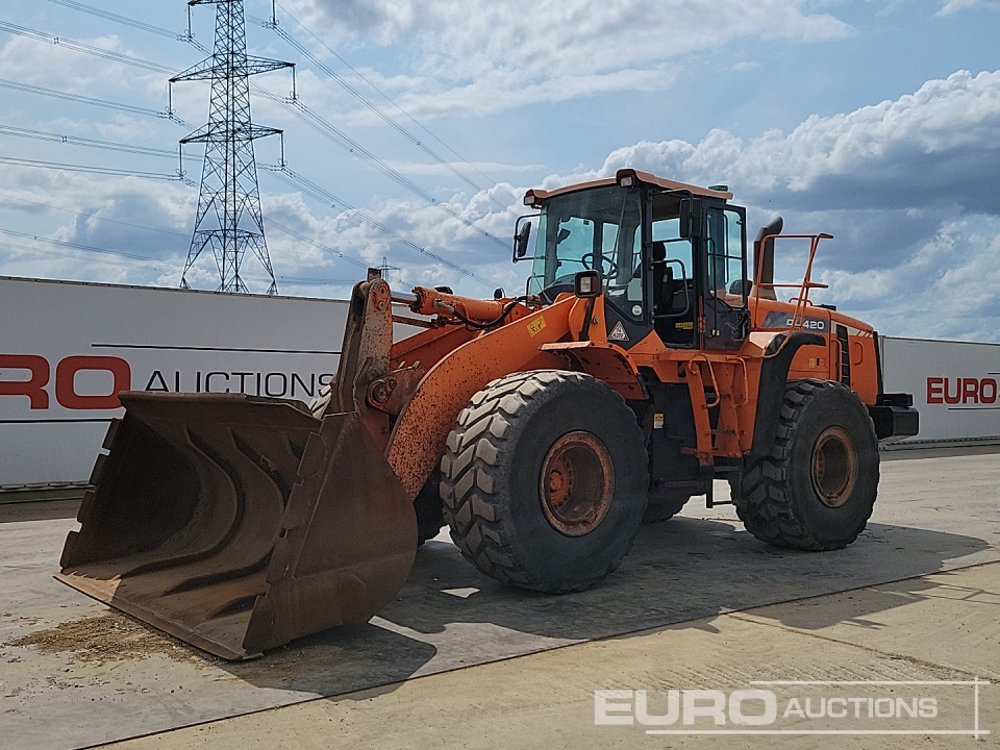 2016 Doosan DL420-3 - Wheel loader: picture 1 2016 Doosan DL420-3 - Wheel loader: picture 1