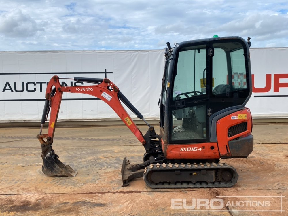 2016 Kubota KX016-4 - Mini excavator: picture 2 2016 Kubota KX016-4 - Mini excavator: picture 2