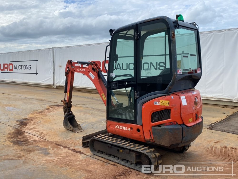 2016 Kubota KX016-4 - Mini excavator: picture 3 2016 Kubota KX016-4 - Mini excavator: picture 3