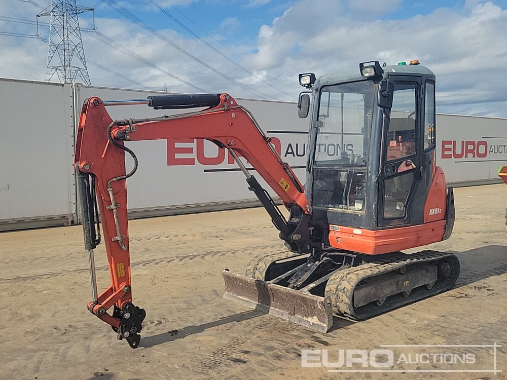 2016 Kubota KX61-3 - Mini excavator: picture 1 2016 Kubota KX61-3 - Mini excavator: picture 1