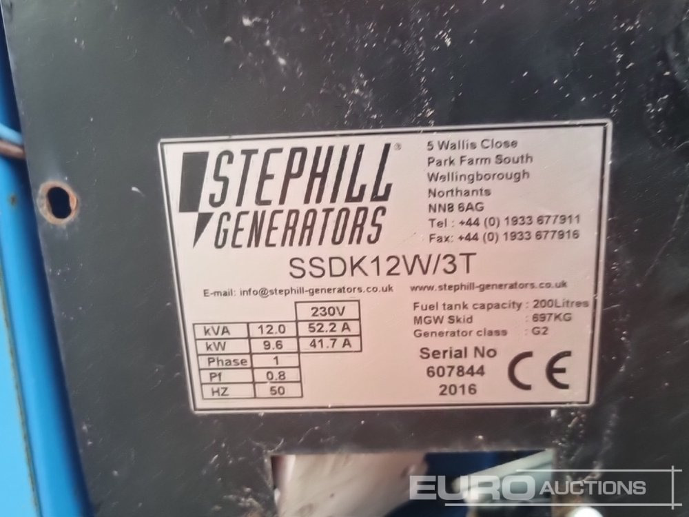 Generator set 2016 Stephill SSDK12W/3T: picture 24 Generator set 2016 Stephill SSDK12W/3T: picture 24