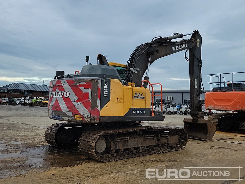2016 Volvo EC140EL - Crawler excavator: picture 5 2016 Volvo EC140EL - Crawler excavator: picture 5