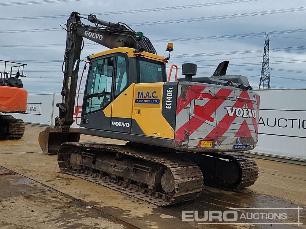 2016 Volvo EC140EL - Crawler excavator: picture 3 2016 Volvo EC140EL - Crawler excavator: picture 3