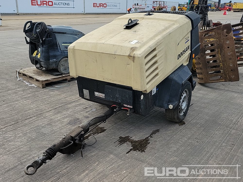 2017 Doosan 741+ - Air compressor: picture 1 2017 Doosan 741+ - Air compressor: picture 1