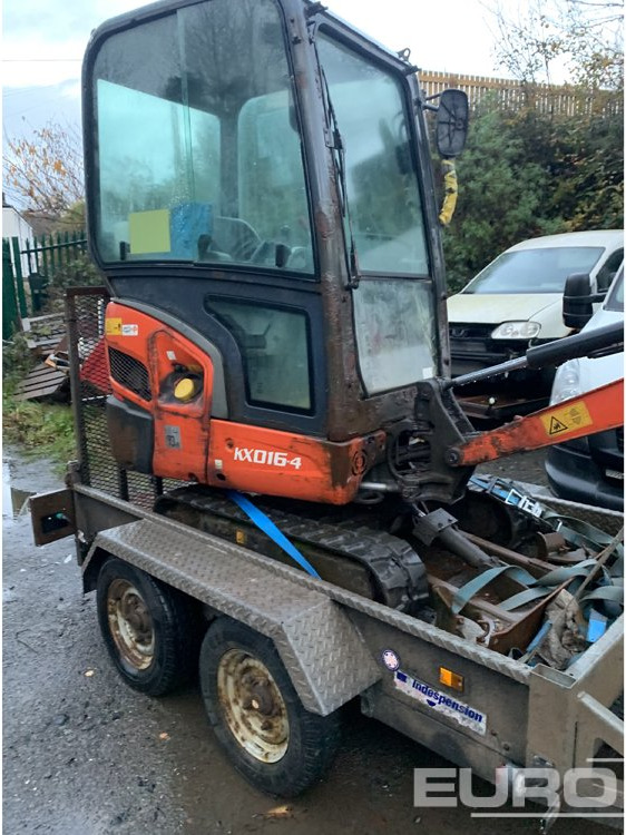 2017 Kubota KX016-4 - Mini excavator: picture 3 2017 Kubota KX016-4 - Mini excavator: picture 3