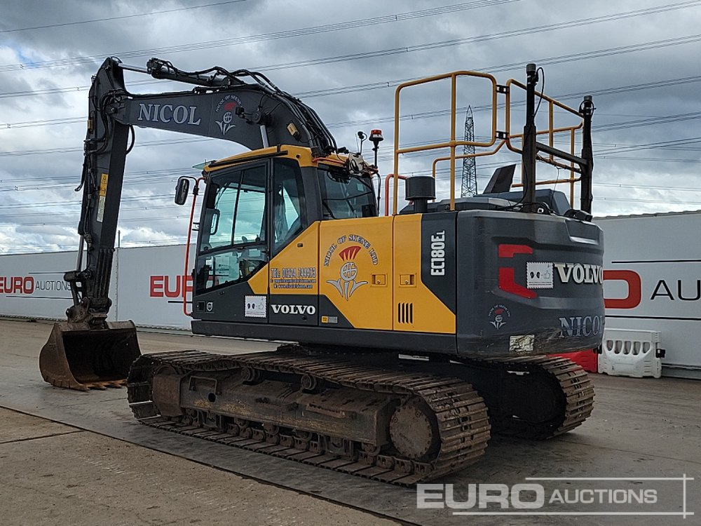 2017 Volvo EC180EL - Crawler excavator: picture 3 2017 Volvo EC180EL - Crawler excavator: picture 3