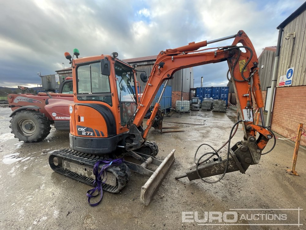 2018 Doosan DX27Z - Mini excavator: picture 5 2018 Doosan DX27Z - Mini excavator: picture 5