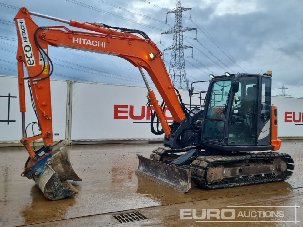 2018 Hitachi ZX85USB-5A - Mini excavator: picture 1 2018 Hitachi ZX85USB-5A - Mini excavator: picture 1