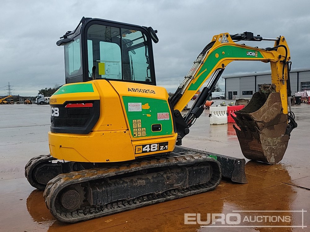2018 JCB 48Z-1 T3 - Mini excavator: picture 5 2018 JCB 48Z-1 T3 - Mini excavator: picture 5