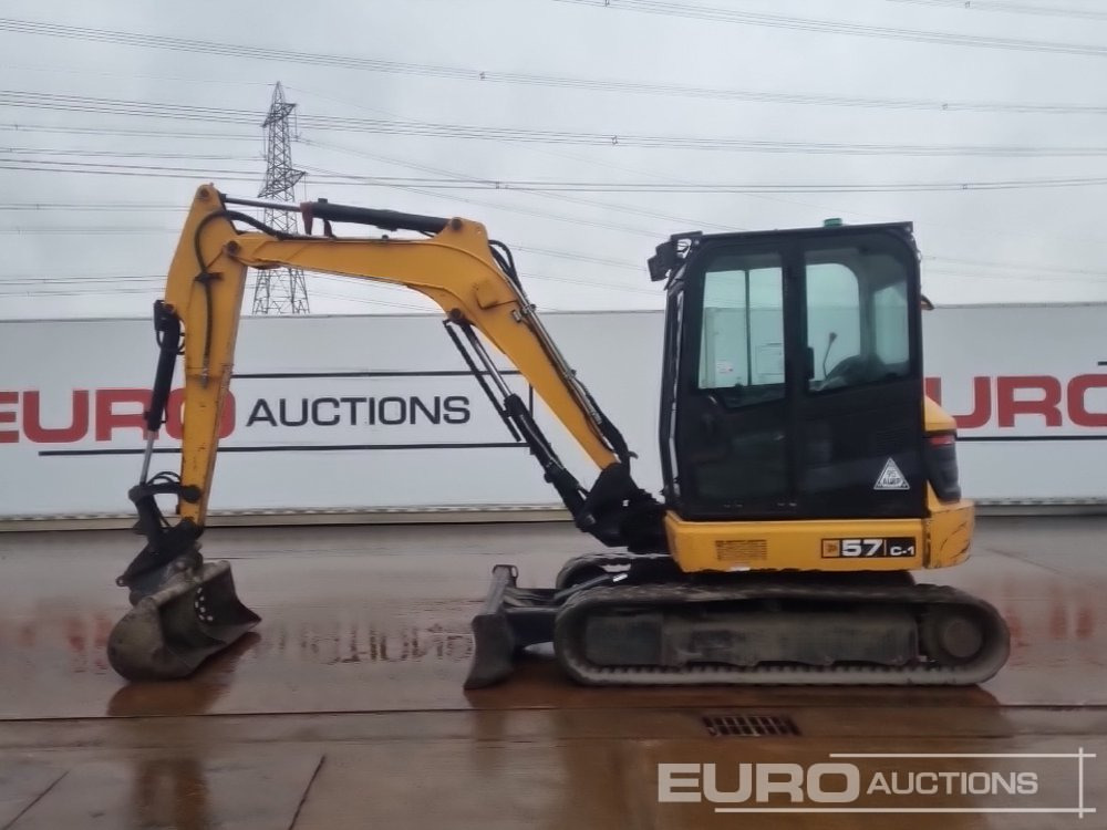 2018 JCB 57C-1 - Mini excavator: picture 2 2018 JCB 57C-1 - Mini excavator: picture 2