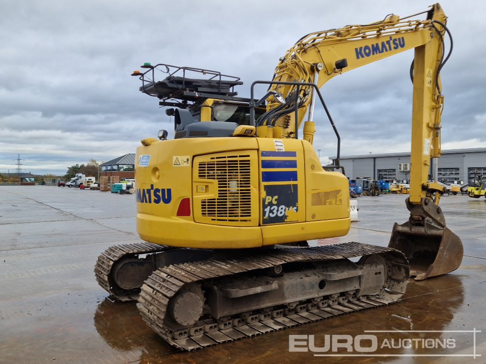 2018 Komatsu PC138US-11 - Crawler excavator: picture 5 2018 Komatsu PC138US-11 - Crawler excavator: picture 5