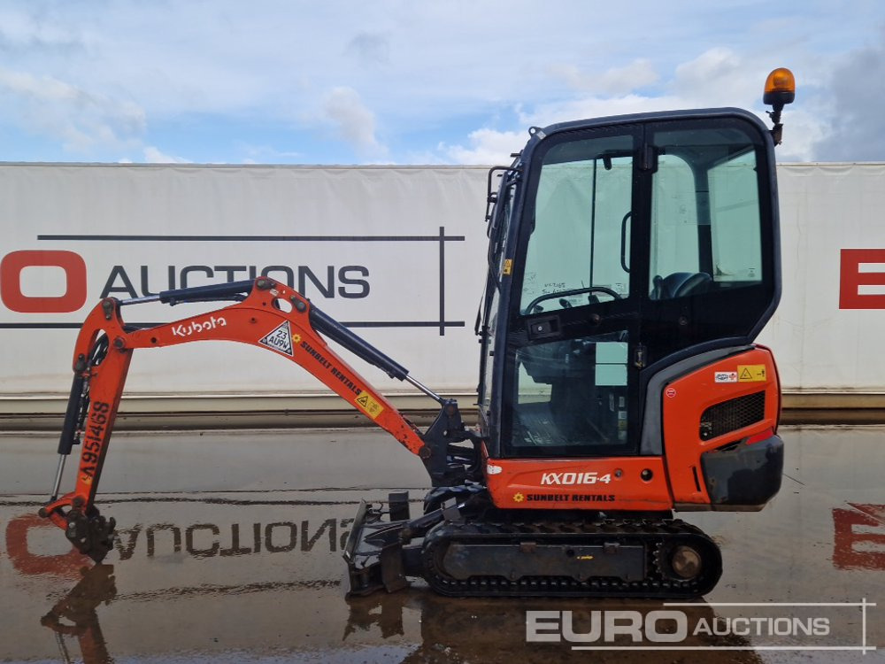 2018 Kubota KX016-4 - Mini excavator: picture 2 2018 Kubota KX016-4 - Mini excavator: picture 2