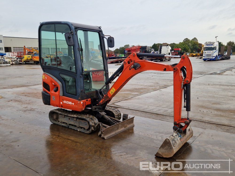 Mini excavator 2018 Kubota KX016-4: picture 7